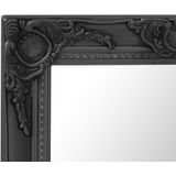VidaXL-Wandspiegel-barok-stijl-50x50-cm-zwart