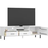 vidaXL-Tv-meubel-met-metalen-poten-OSLO-massief-grenenhout-wit