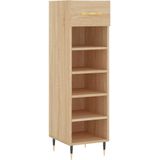 VidaXL-Schoenenkast-30x35x105-cm-bewerkt-hout-sonoma-eikenkleurig