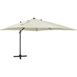 vidaXL-Zweefparasol-met-paal-en-LED-verlichting-300-cm-zandkleurig