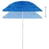 VidaXL Strandparasol Hawaï 180 cm Blauw 