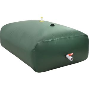 vidaXL Watertank met kraan opvouwbaar 2100 L PVC