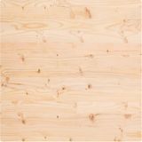 vidaXL Tafelblad vierkant 80x80x2,5 cm massief grenenhout