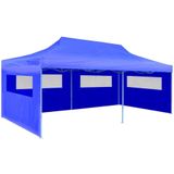 VidaXL Pop-up Inklapbare Partytent 3x6m Blauw