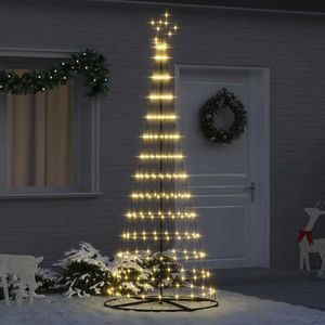 3D kerstboom met LED | 120 cm | Timer | Buiten | It's all about Chr