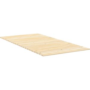 vidaXL - Lattenbodemx200 - cm - massief - grenenhout