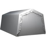 vidaXL Opslagtent 300x600 cm staal grijs