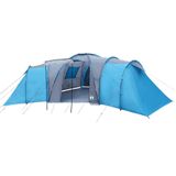 vidaXL Tent 12-persoons waterdicht blauw