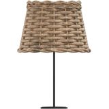 vidaXL Lampenkap Ø20x15 cm wicker bruin