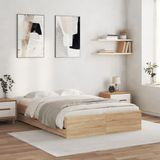 VidaXL-Bedframe-met-lades-bewerkt-hout-sonoma-eikenkleurig-120x200-cm