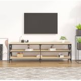 vidaXL-Tv-meubel-160x40x50-cm-bewerkt-hout-sonoma-eikenkleurig