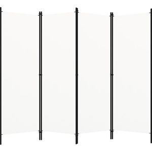 vidaXL-Kamerscherm-met-4-panelen-200x180-cm-crèmewit