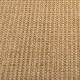 vidaXL Vloerkleed 80x250 cm natuurlijk sisal