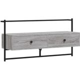 vidaXL-Tv-meubel-wandgemonteerd-100,5x30x51-cm-hout-grijs-sonoma-eiken