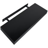 vidaXL-Wandplanken-zwevend-2-st-40x20x3,8-cm-zwart