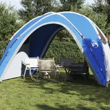 vidaXL Partytent 360x360x219 cm 190T taft blauw