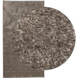 vidaXL-Vloerkleed-ISTAN-hoogpolig-glanzend-80x150-cm-grijs