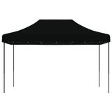 vidaXL Partytent inklapbaar pop-up 440x292x315 cm zwart