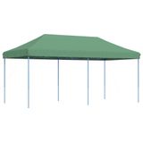 vidaXL Partytent inklapbaar pop-up 580x292x315 cm bruin