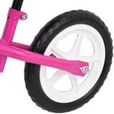 vidaXL Loopfiets met 10 inch wielen roze