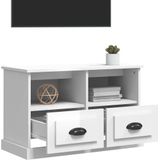 vidaXL-Tv-meubel-80x35x50-cm-bewerkt-hout-hoogglans-wit