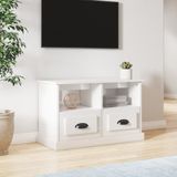 vidaXL-Tv-meubel-80x35x50-cm-bewerkt-hout-hoogglans-wit