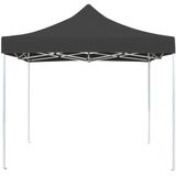 vidaXL Partytent professioneel inklapbaar 2x2 m aluminium antraciet