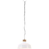 vidaXL Hanglamp industrieel E27 58 cm wit