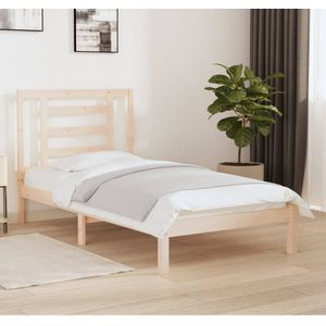 VidaXL Bedframe Massief Grenenhout 100x200 cm