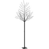 vidaXL Kerstboom 600 LED's blauw licht kersenbloesem 300 cm