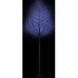 vidaXL Kerstboom 600 LED's blauw licht kersenbloesem 300 cm