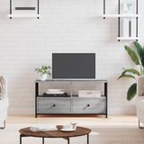 vidaXL-Tv-meubel-90x33x45-cm-bewerkt-hout-grijs-sonoma-eikenkleurig