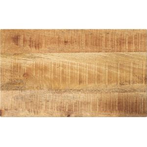 vidaXL - Tafelblad - rechthoekig - 50x20x3,8 - cm - massief - ruw - mangohout