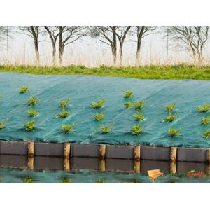 Nature Anti-worteldoek 2,1x 25 m groen