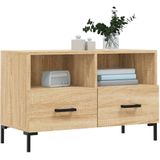 vidaXL-Tv-meubel-80x36x50-cm-bewerkt-hout-sonoma-eiken
