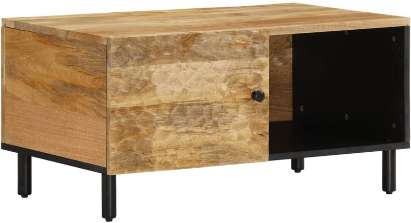 vidaXL - Salontafelx50x40 - cm - massief - mangohout