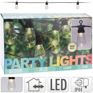 ProGarden Feestverlichtingsset met 20 lampen LED 4,5 V