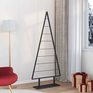 Vidaxl -metalen Kerstboom -zwart -90 Cm -staal Vidaxl -metalen Kerstboom -zwart -90 Cm -staal