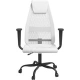 vidaXL-Kantoorstoel-verstelbare-hoogte-mesh-en-kunstleer-wit