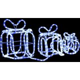 vidaXL Kerstverlichting cadeaudozen 180 LED's binnen en buiten