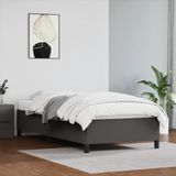 vidaXL-Bedframe-kunstleer-grijs-80x200-cm