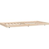 vidaXL Bedframe massief grenenhout 80x200 cm