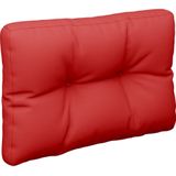 vidaXL-Palletkussen-50x40x12-cm-stof-rood