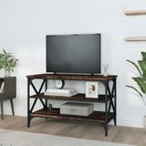 vidaXL-Tv-meubel-80x40x50-cm-bewerkt-hout-gerookt-eikenkleurig