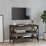 vidaXL-Tv-meubel-80x40x50-cm-bewerkt-hout-gerookt-eikenkleurig