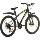 vidaXL Mountainbike 21 versnellingen 26 inch wielen 36 cm zwart