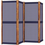 vidaXL-Kamerscherm-met-4-panelen-280x180-cm-donkerblauw