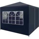 VidaXL Partytent 3x3m Blauw 