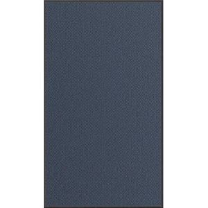 vidaXL Deurmat 115x200 cm blauw