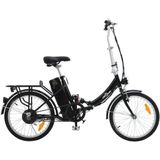 vidaXL Elektrische fiets inklapbaar met Li-ion-accu aluminiumlegering